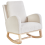 Beliani Rocking Chair ALSTA Boucle Off-White 4