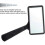 5X Handheld Magnifying Glass - Rectangular Design with Scratch-Resistant Lens for UK Use 5