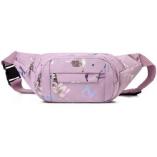 (Purple) Women Fanny Bag Men Fanny Bag Fashionable Fanny Bags Lightweight Crossbody Bags Running Hiking Travel Workout