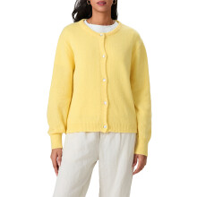 (XL, Yellow) Damskie swetry zapinane na guziki, swobodne, lekkie, jednokolorowe kardigany na jesień, ciepłe do noszenia na ulicy.