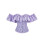 (XS, Purple) Γυναικείο μπουστάκι με εφαρμογή, στράπλες. 1