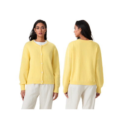 (XL, Yellow) Γυναικεία Πουλόβερ με για Φθινόπωρο 1