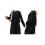 (XL, Black) Πλεκτή Ζακέτα Γυναικεία με Κουμπιά 2