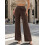 (XL, Chocolate) Pantaloni donna a ogni occasione. 5