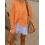 (XL, Orange) Πλεκτή Ζακέτα Γυναικεία με Κουμπιά 6