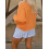 (XL, Orange) Πλεκτή Ζακέτα Γυναικεία με Κουμπιά 7