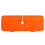 (orange)2pcs Silicone Faucet Mat Kitchen Protector Faucet Absorbent Mat Sink Splash Guard 1