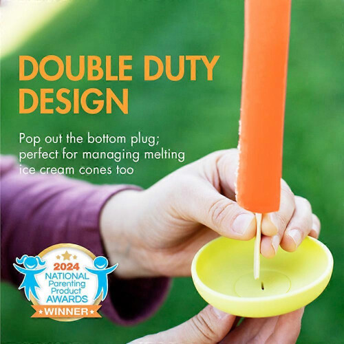(Pink) Popsicle Holders for Kids - Catches Drips Before They Drop 2