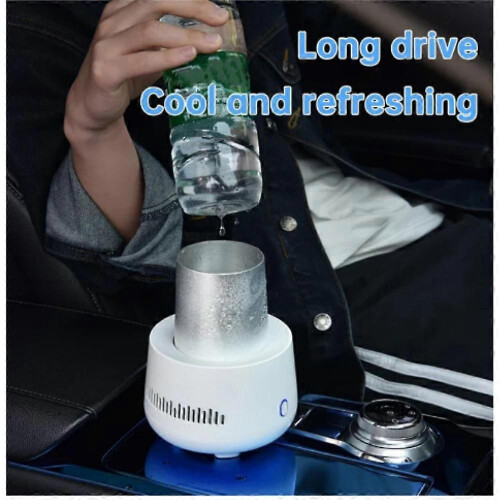 Frigify Smart Cold Beverage Machine, Portable Car Mini Refrigerator Drink Cooler 1