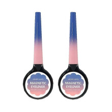 2pcs Magnetic Eyeliner Liquid Only for Magnetic Eyelashes Black Gel Waterproof 5ML