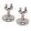 2Pcs M Type SS Table Number Stands Round 40-46g 1