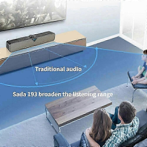 Lenovo Lecoo DS102 USB Wired Soundbar Speaker with Volume Control for Desktop Computers 2
