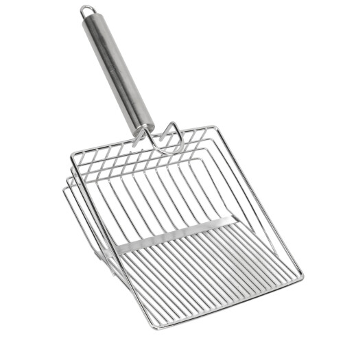 Metal Widened Cat Litter Scooper, Kitten Sifter 1
