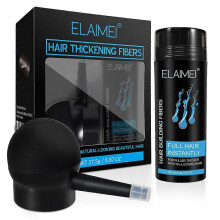 (Medium brown)Hair Growth Fiber Powder, Hair Renovate Spray Hairdressing Powder, Instant Hair Renovate, Become Thick