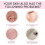 (2x Light)1/2/3pcs Liquid Foundation Cream for Face 30ml High Coverage Makeup Base Sunscreen SPF50+ Waterproof Concealer Makeup Foundation 3