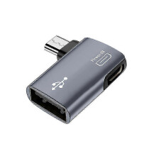 2-Pack 90-Degree Micro-USB to USB OTG Adapters for Fire TV Stick and Android Devices in the UK