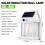 (black) LED Solar Bulb Light Outdoor Solar Lamp With Motion Sensor Solar Lights 5