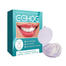Adjustable snap-on dentures Cosmetic teeth interdental braces orthodontic denture kits for women and men