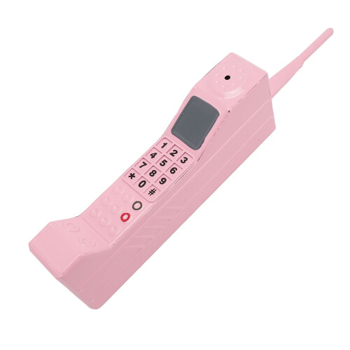 Brick Model Iron Pink Vintage Prop 31.5x7x4cm 2