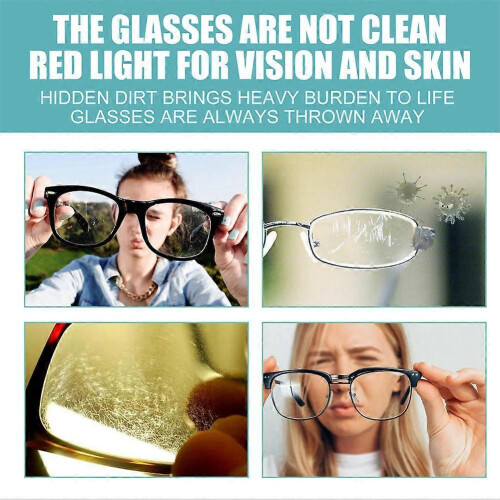 2x Lens Cleaning Spray Optical Glasses Cleaner Spectacle Scratch Removal Spray 2