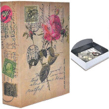 (Envelope) Portable Hidden Safe Book With Combination Lock Safe Money Storage Secret Book