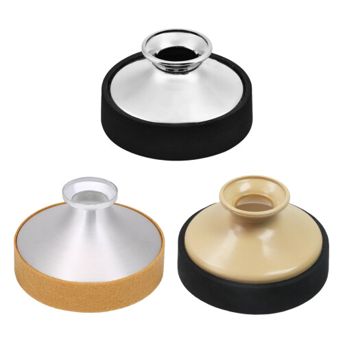 Professional Altos Sax Mute Light Weight Sax Damper-khaki 1