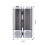 Double No Screw Wall Mounted Soap Dispenser 600ml For-grey 4