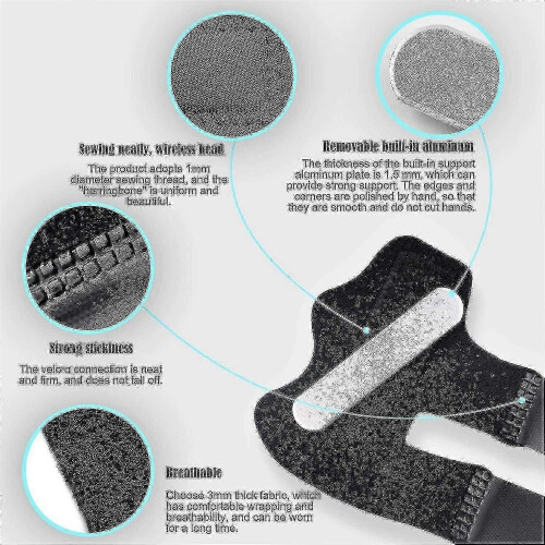 4-Pack Finger Splints for Effective Index Finger Support and Protection During Daily Activities 2