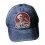 Gestickte Baseballkappe mit Buchstaben, Unisex,-Blau 1