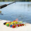 2pcs High Density Foam Swim Baits with 2-03 columnar green or 7
