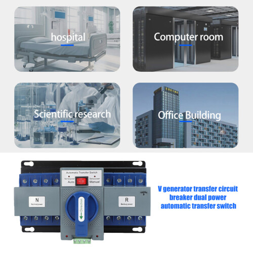High Performances Generator Transfer Switches Industrial-4P 2