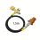 Premium Brass Charging Hose Containing Integrated Pressure 3