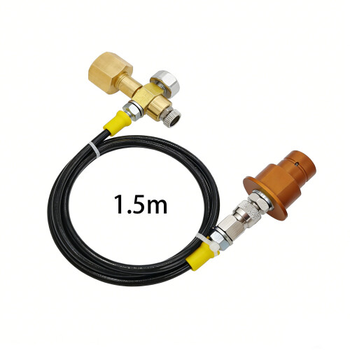 Premium Brass Charging Hose Containing Integrated Pressure 2
