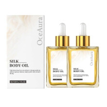 (2pcs) 1-3PCS Silk Body Oil Brightening Tighten Deeply Moisturizes Soothing Smoothing Improve Skin Elasticity Dullness Firming Lightening Oil