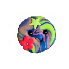 (i) Worry Stone Thumb Buddy, Polymer Clay Pocket Hug, Tactile Sensory Fidget Buddies