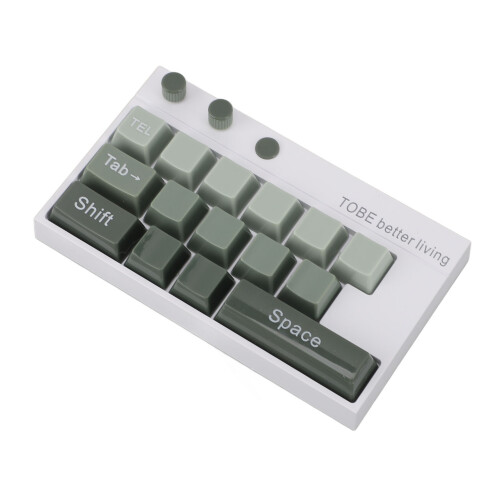 Green Mechanical Keyboard Ornament 62g Luminous
