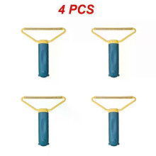 (Style C 4pc) 1~5PCS Portable Lint Remover Pet Hair Remover Manual Roller Fuzz Fabric Shaver Tool Sofa Clothes Cleaning Lint Brush