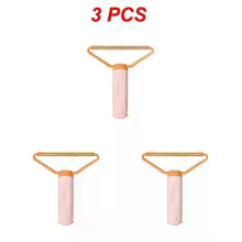 (Style D 3pc) 1~5PCS Portable Lint Remover Pet Hair Remover Manual Roller Fuzz Fabric Shaver Tool Sofa Clothes Cleaning Lint Brush