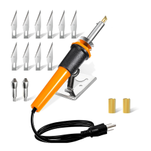 Hot Knife Plastic Cutter Tool Electric WoodBurning Kit for Wood Burning Tool-Cutter Woodburning Tools US Plug