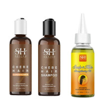 (3pcs)Chebe Traction African Hair Growth Spray Chebe Oil Hair Mask Butter Condistioner Anti Hair Loss Sevich Hair Care