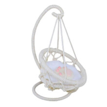 Mini Doll Hanging Chair for Balcony Swing or Child's Play in UK Homes