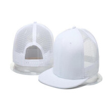 (color05)Trucker Cap Plain Hat Snapback Mesh Baseball Hip Hop Adjustable Cap Mens/Womens