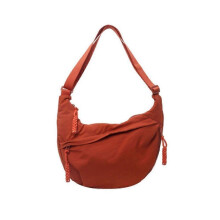 (orange)Limorence Women's Fashion Plain Color Nylon Crossbody Bag,Arisefrom Nylon Bag