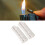 2PCS Vintage Lighter Case Silver Zinc Alloy 2