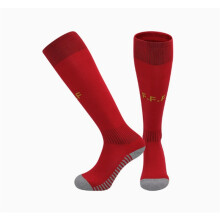 (EU 26-35, France Home) 2026 Kids World Football Grip Socks High Knee & Long Football Training Socks - Breathable Cushioned Socks Children & Youth