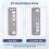 I/O Shield Back Plate for B250C B75 12USB B75 8USB Mining Motherboard IO Baffle Chassis Bracket 2