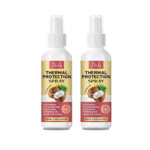 (2pcs)1-3pcs Coconut Hair Heat Protectant Treatment Spray, Thermal Protection Spray Paraben & Dye Free Heat Defence for All Hair