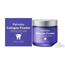(1pc)1-3X Collagen Tooth Powder Gentle Cleaning Stain Removal Fresh Breath Teeth Care Daily Oral Hygiene Brightening Natural Teeth 50G