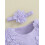 (12-18 Months, Purple) Φόρεμα 2 τεμαχίων με βολάν. 5