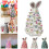 (white) 2025 Latest Easter Egg Tree - Lighted Easter Bunny Topiary Resin Tree 1